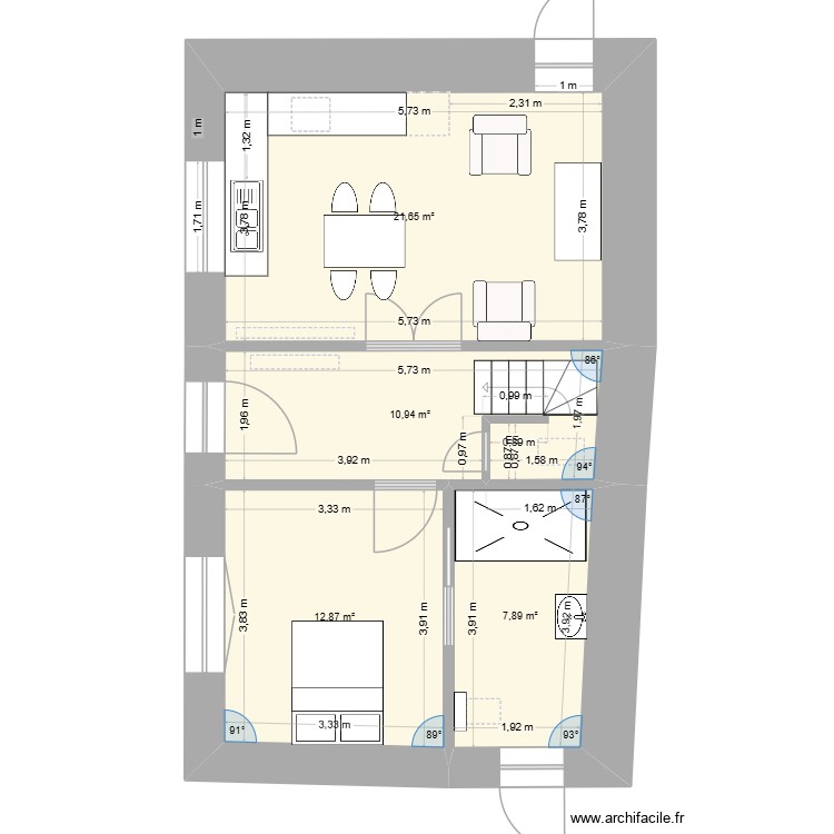Joseph Projet 5. Plan de 0 pièce et 0 m2 Joseph Projet 5. Plan de 0 pièce et 0 m2