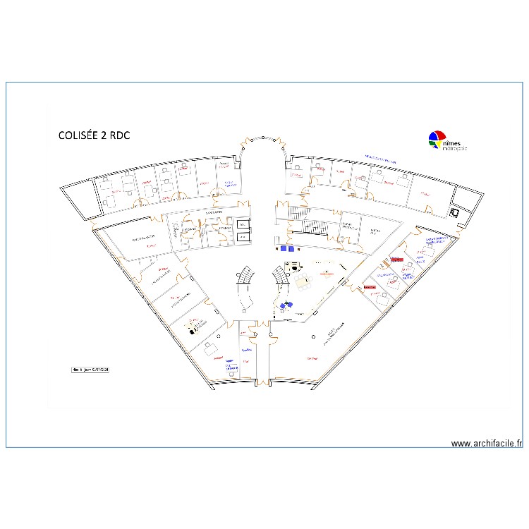 COLISEE 2. Plan de 0 pièce et 0 m2