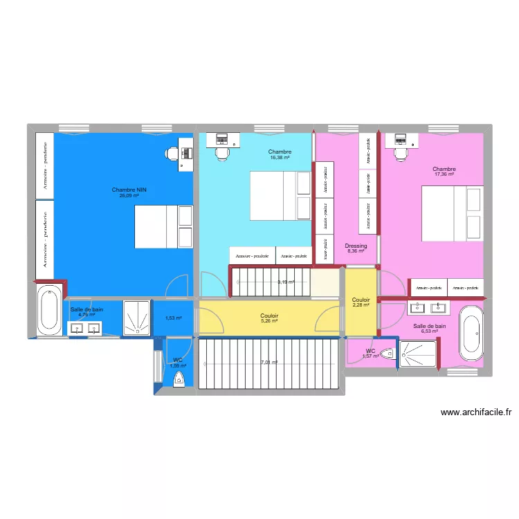 PAUL BERT R+1 PRO 23052026. Plan de 13  et 102 m²