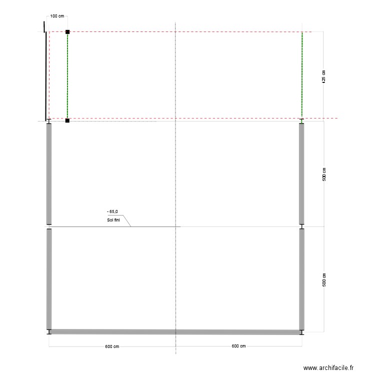 Salle de traite. Plan de 0 pièce et 0 m2