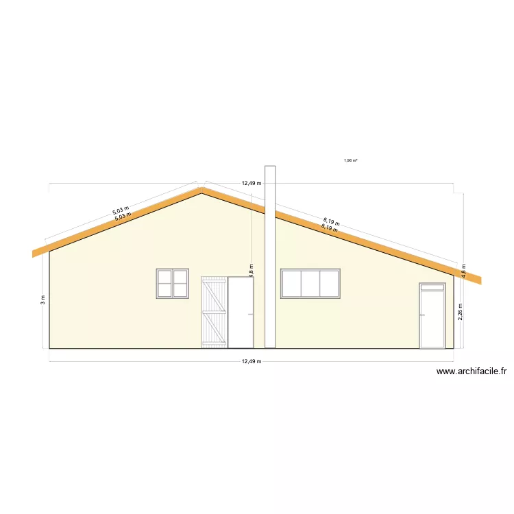 FACADES LUBIE. Plan de 