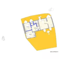 PRIEUX int&eacute;rieur 1ER studio et trois chambres ter