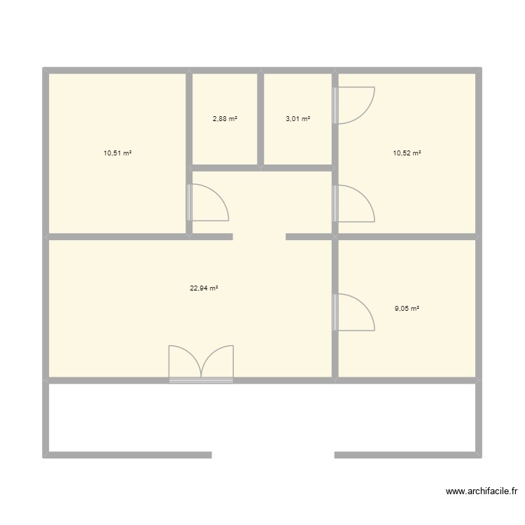 bayo. Plan de 0 pièce et 0 m2