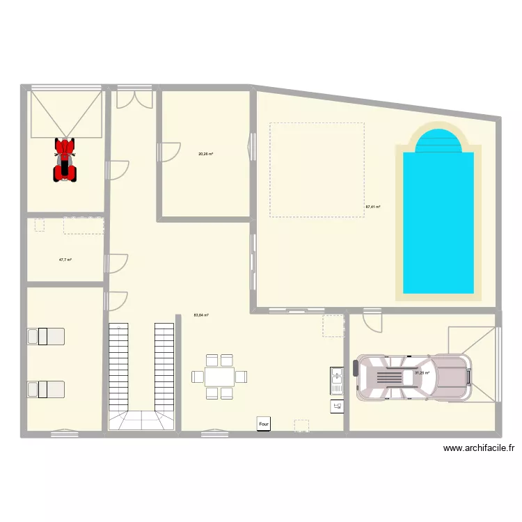 kassam rdc. Plan de 5 et 270 m² kassam rdc. Plan de 5 et 270 m²