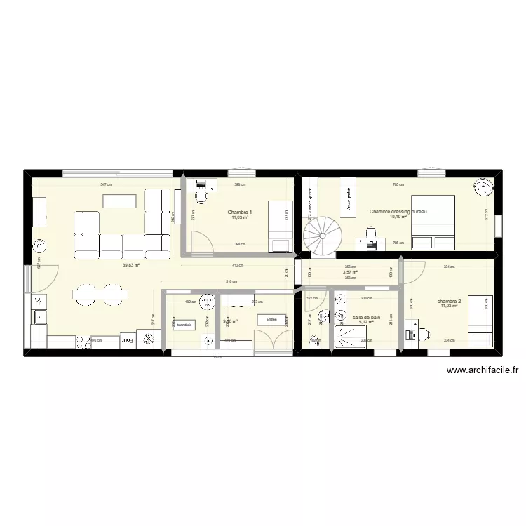saint victor. Plan de 