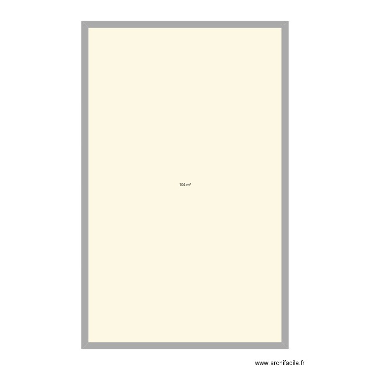 Projet Lycée aménagement salle B101. Plan de 1 pièce et 104 m2