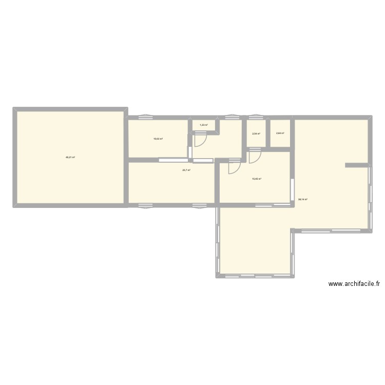 Mahinarama. Plan de 8 pièces et 159 m2