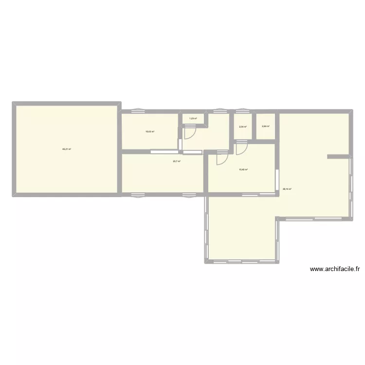 Mahinarama. Plan de 8 pièces et 159 m²