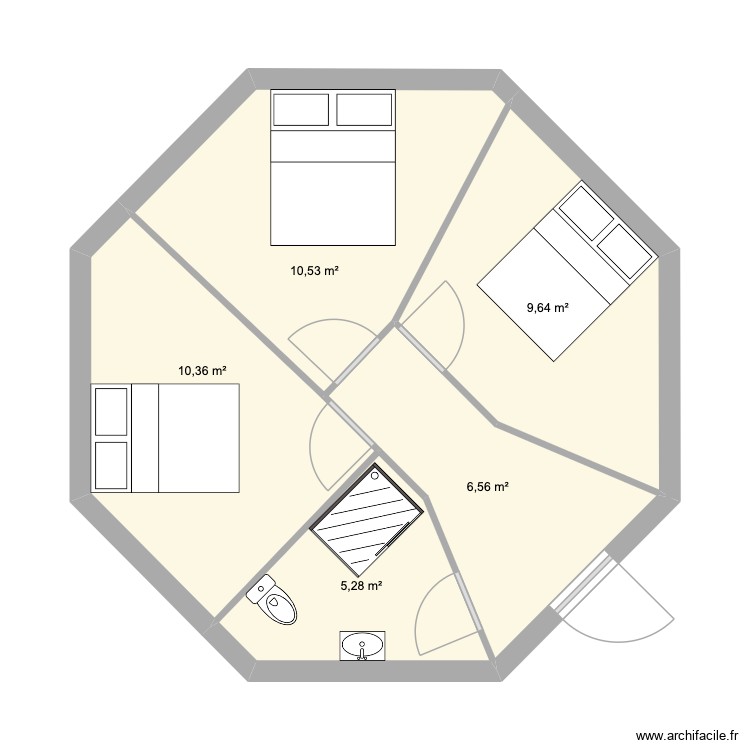 DOMUS. Plan de 0 pièce et 0 m2