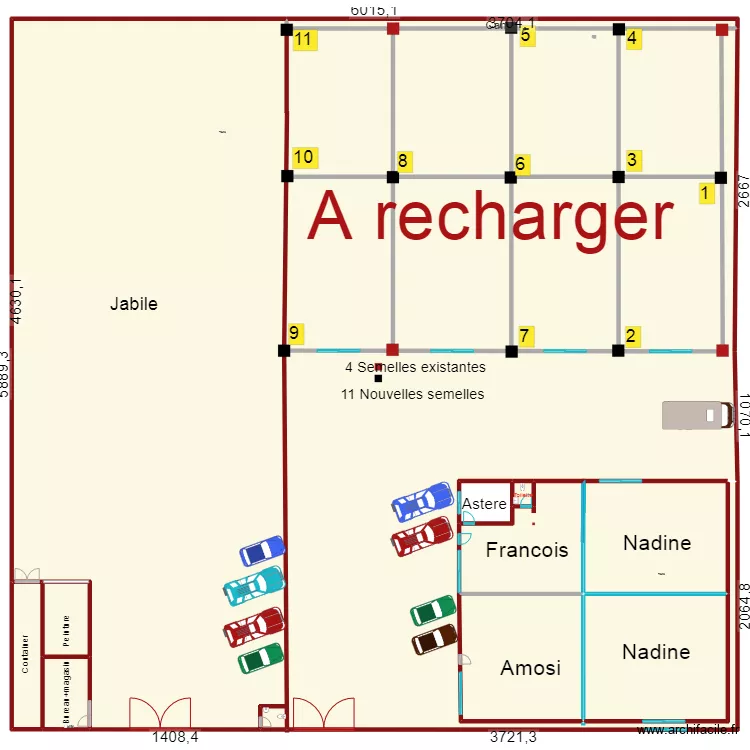 Partition Quartier industriel3. Plan de 