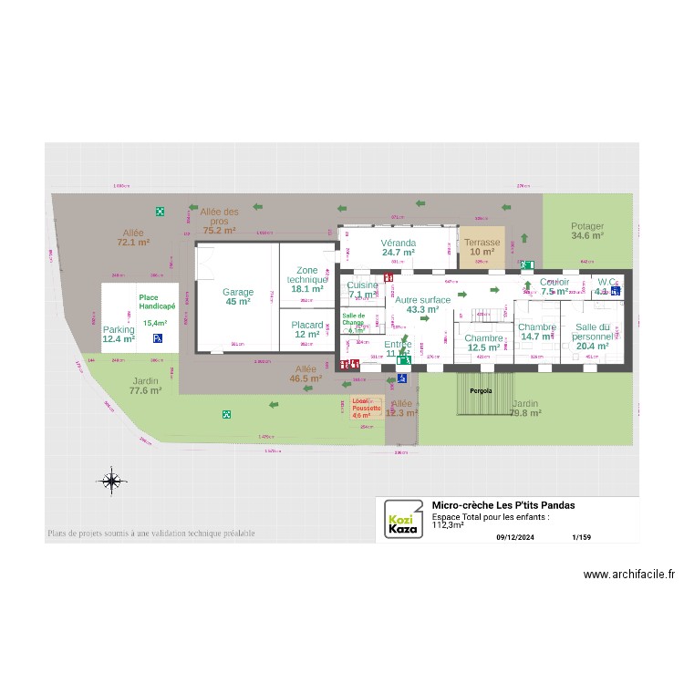 plan de sécurité. Plan de 0 pièce et 0 m2