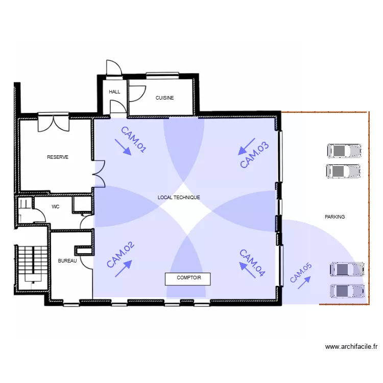 LOUIS PLAN VIDEO. Plan de 