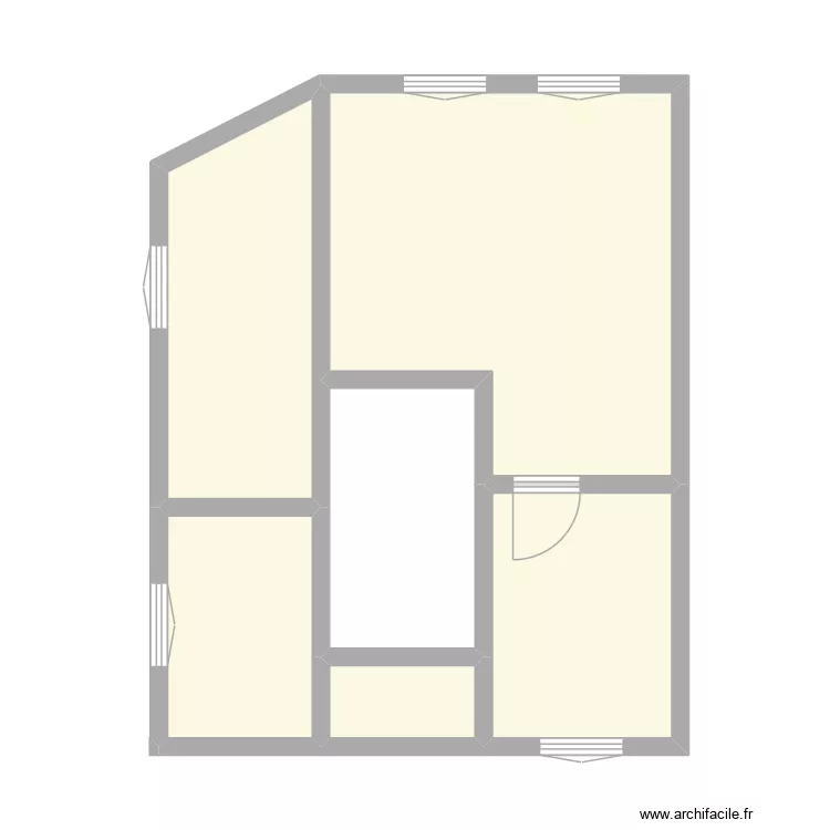 ANDRIEU - ROUEN. Plan de 6 Pièces et 42 m² ANDRIEU - ROUEN. Plan de 6 Pièces et 42 m²
