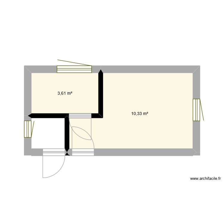 Charnier. Plan de 0 pièce et 0 m2