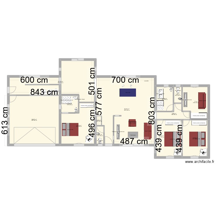 definitif janv. Plan de 13 pièces et 192 m2
