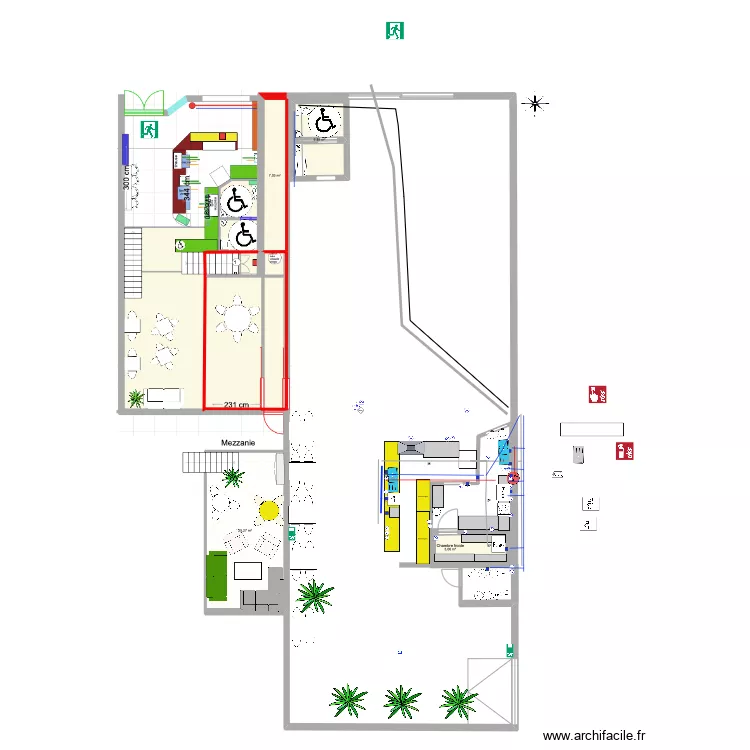 plan installation WC & cuisine NF V4. Plan de plan installation WC & cuisine NF V4. Plan de