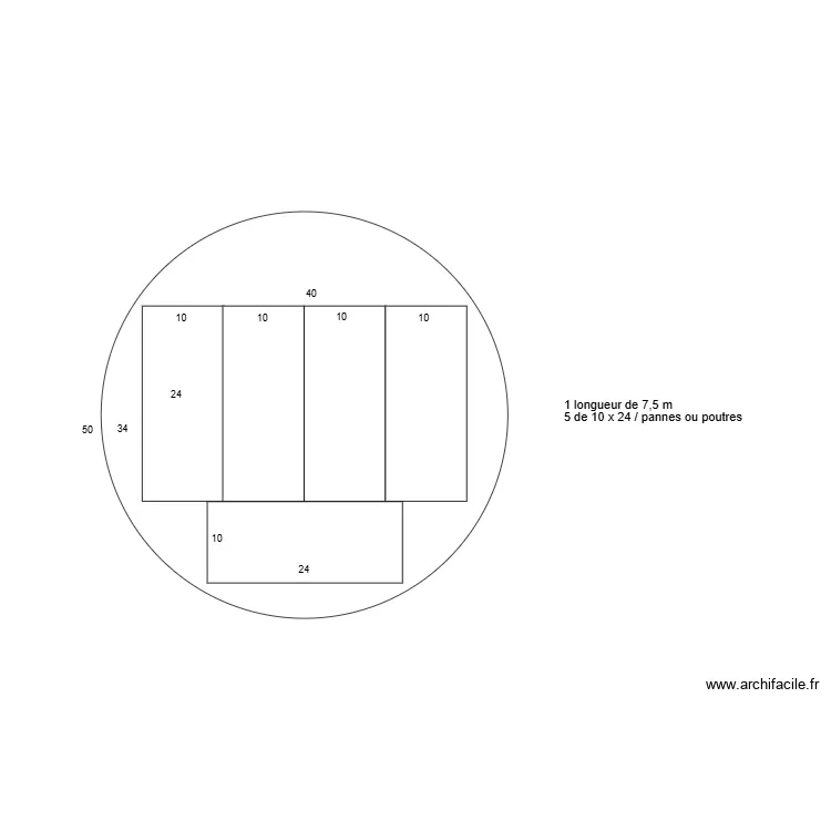 SECTIONS BOIS GRANDE LONGUEUR 2. Plan de SECTIONS BOIS GRANDE LONGUEUR 2. Plan de