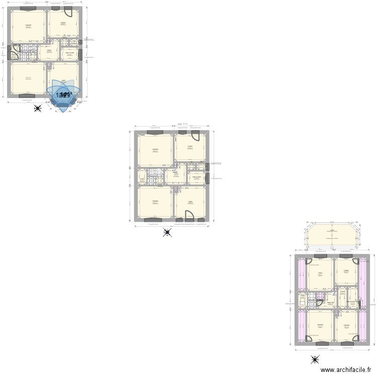 ML25004766 VON ROHLAND. Plan de 46 pièces et 264 m2
