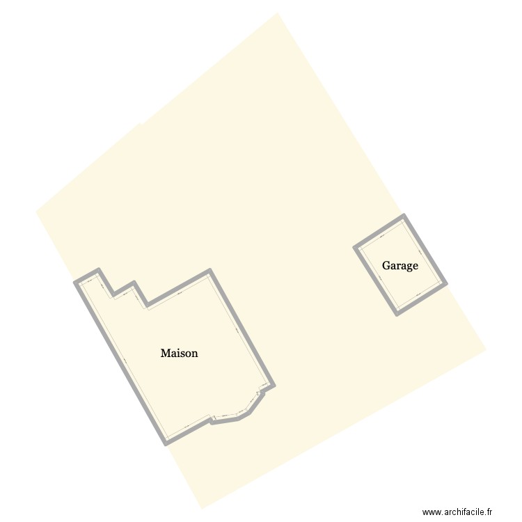 HIRSON. Plan de 2 pièces et 145 m2