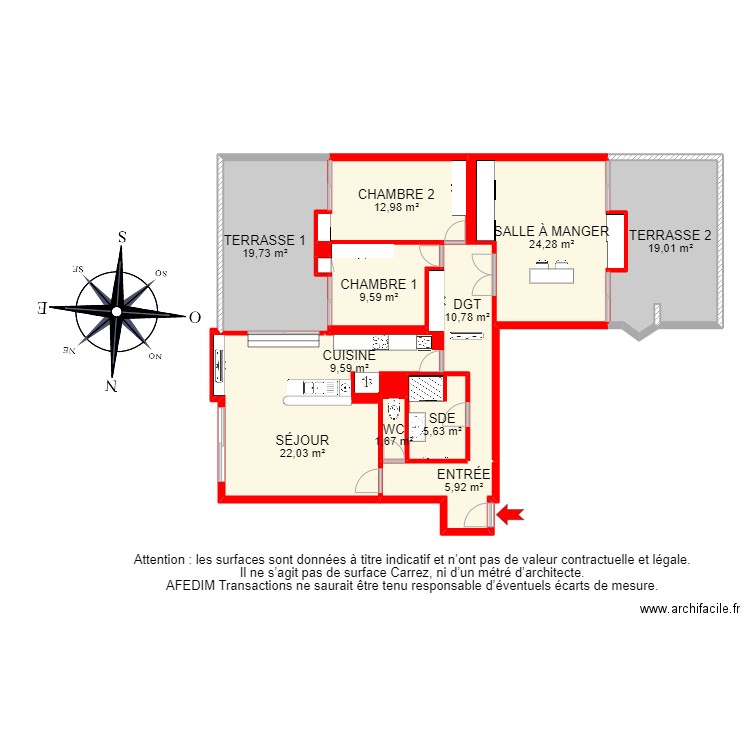 BI17171 -. Plan de 0 pièce et 0 m2