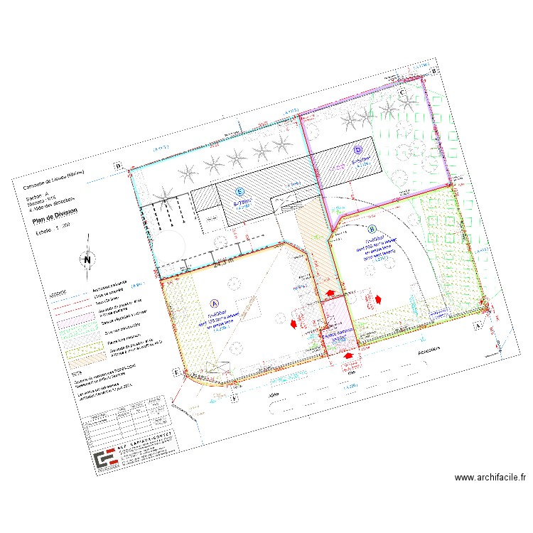 LISSIEU. Plan de 0 pièce et 0 m2