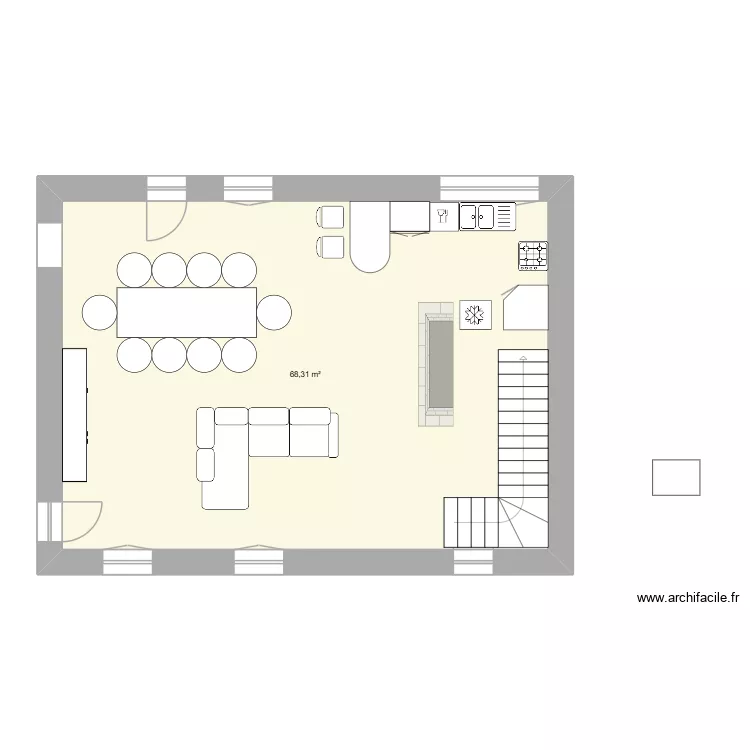 Tanni&egrave;res 3. Plan de 2  et 52 m²