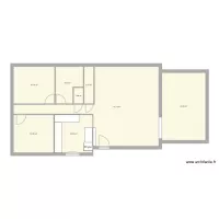 Cuisine Salon Couloir