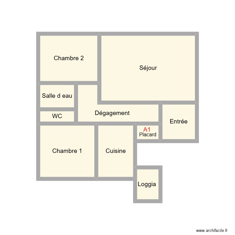 2601 NEBATI. Plan de 10 pièces et 16 m2