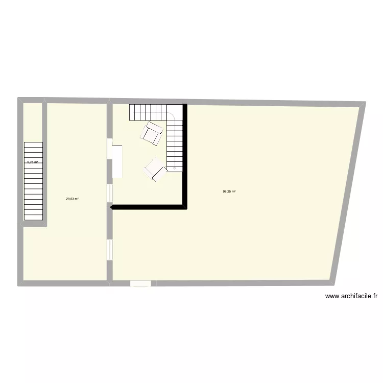 CUCURON &eacute;tage 1. Plan de 