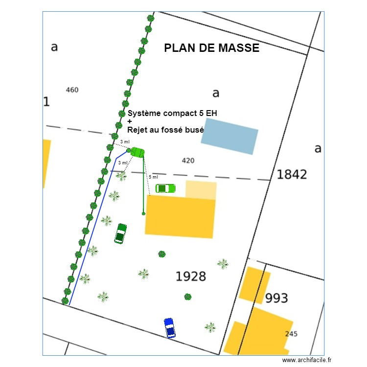 Sibelja. Plan de 0 pièce et 0 m2