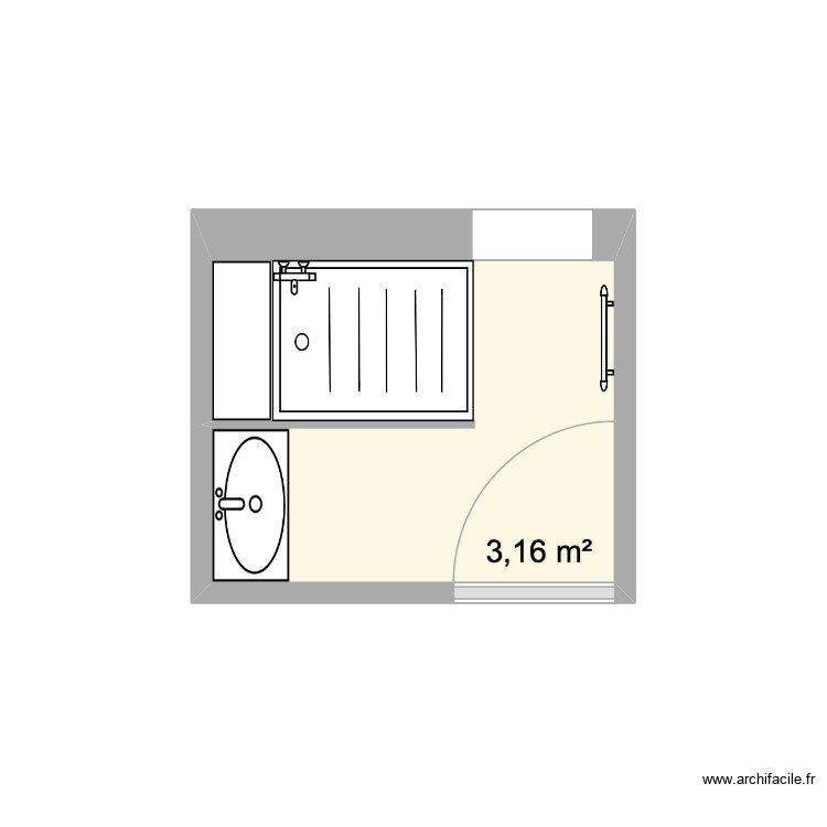 SALLE DE BAIN 2. Plan de 0 pièce et 0 m2