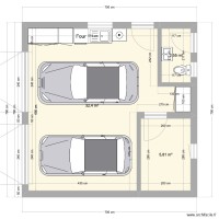 garage 2 voitures 7x7