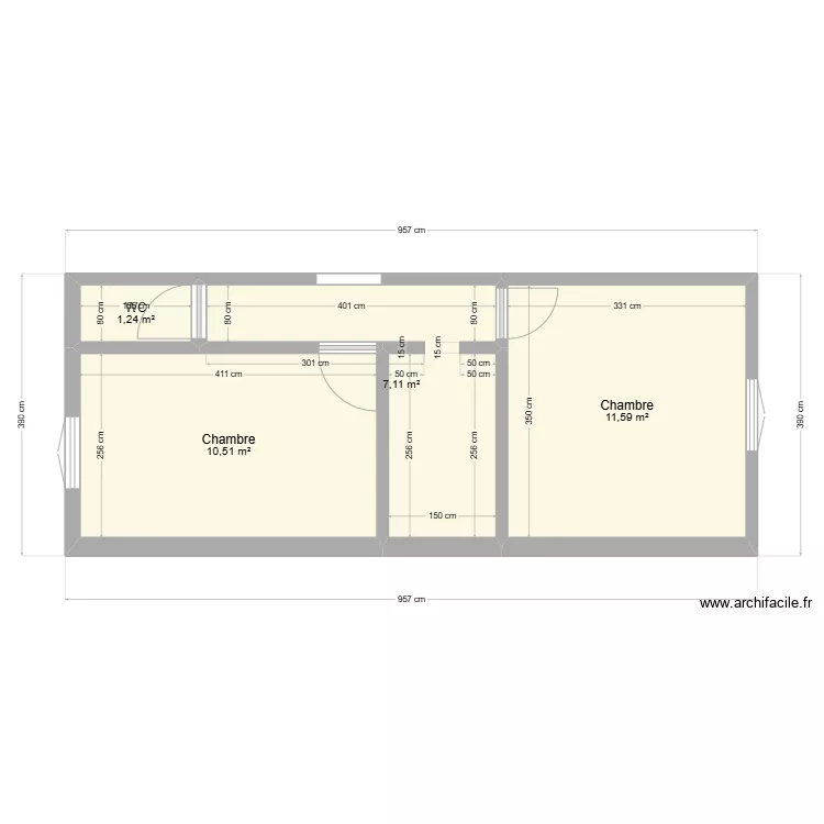 EXTENSION ETAGE. Plan de 