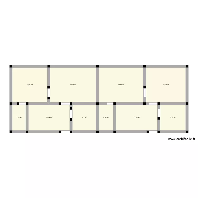Plan yao_2 260615. Plan de 10 et 108 m² Plan yao_2 260615. Plan de 10 et 108 m²