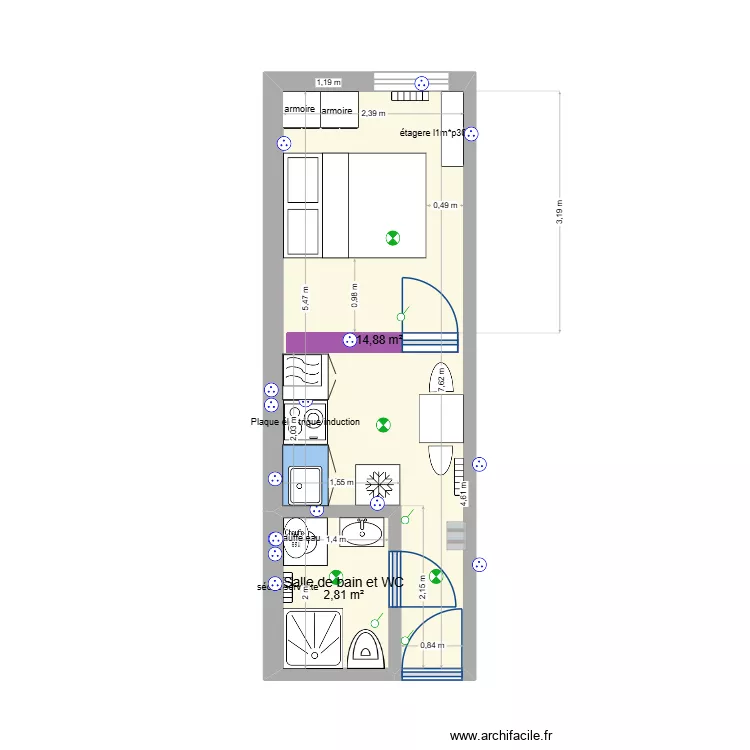 box_studio5bis. Plan de 