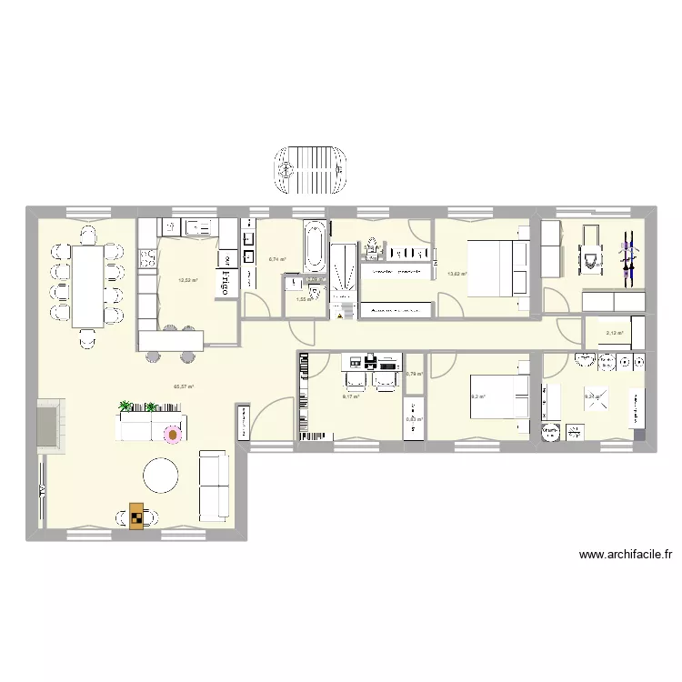 13AVRIL26. Plan de 15  et 147 m²