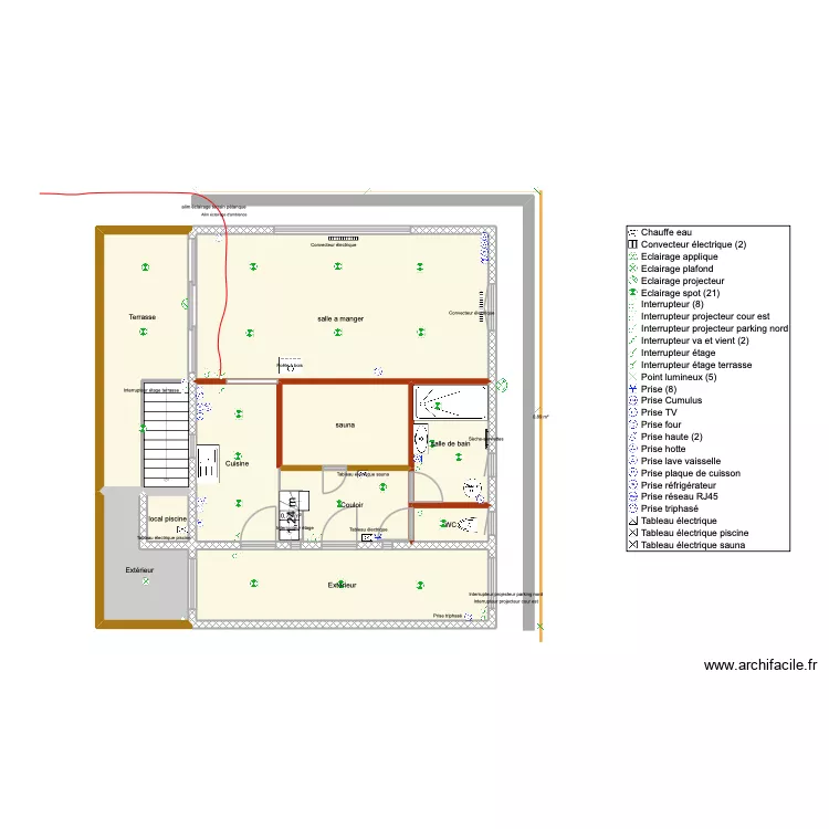 plan canal élec. Plan de 11 et 88 m² plan canal élec. Plan de 11 et 88 m²
