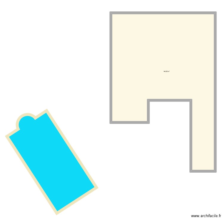 44 jp. Plan de 0 pièce et 0 m2