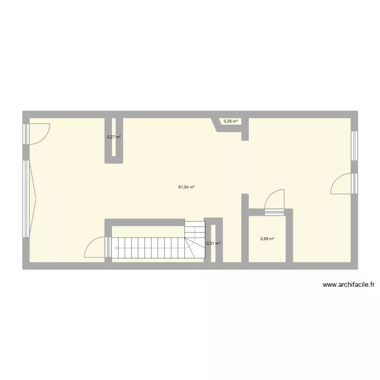 Mikele PC1. Plan de 5 Pièces et 65 m² Mikele PC1. Plan de 5 Pièces et 65 m²