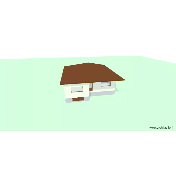 Maison Pfaffenheim initial. Plan de Maison Pfaffenheim initial. Plan de