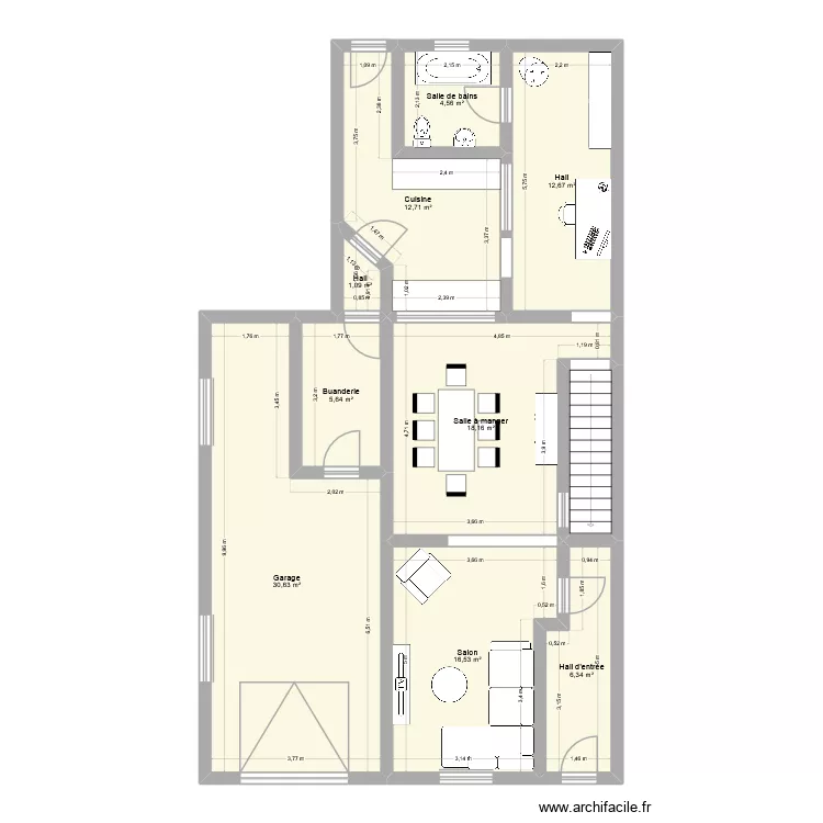 ACAUfa232 / 0. Plan de 10  et 112 m²