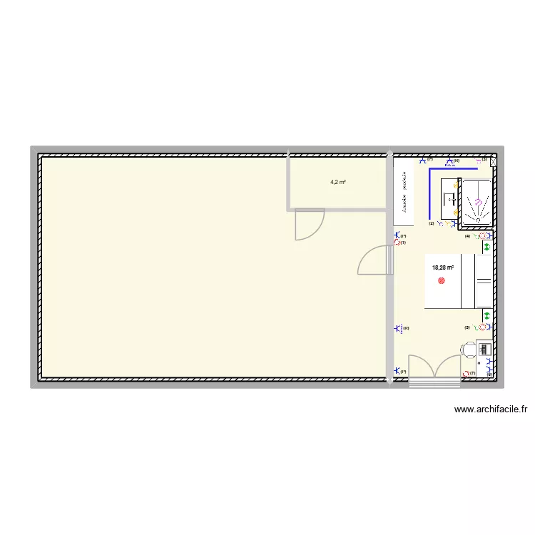 suite parentale ELEC. Plan de 