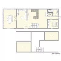 Plan maison cuisine ouverte