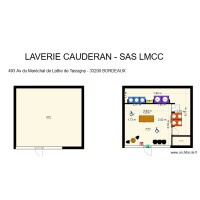 Laverie LMCC - Carrefour Caudéran AVANT / APRES