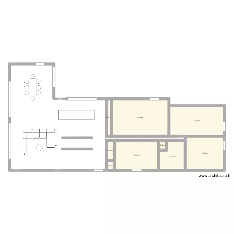 maison C. Plan de 9 et 71 m² maison C. Plan de 9 et 71 m²