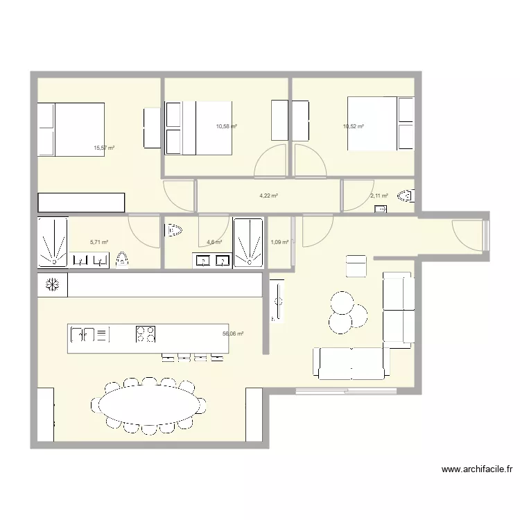 Vaugirard. Plan de 