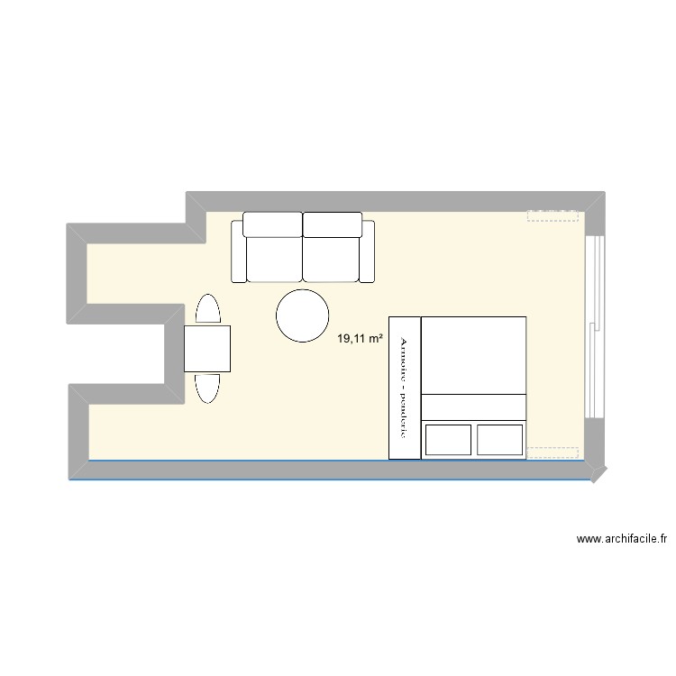 Maison. Plan de 0 pièce et 0 m2