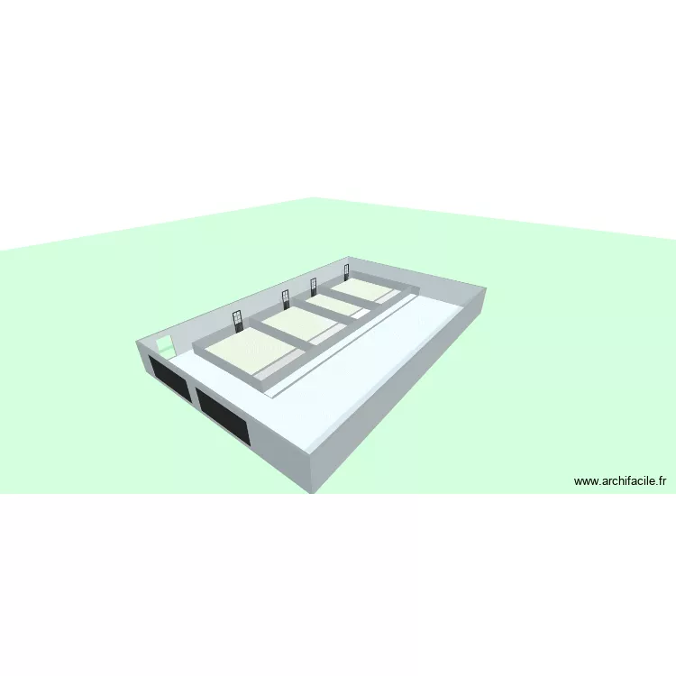 Ferme Bianda. Plan de 10  et 598 m²
