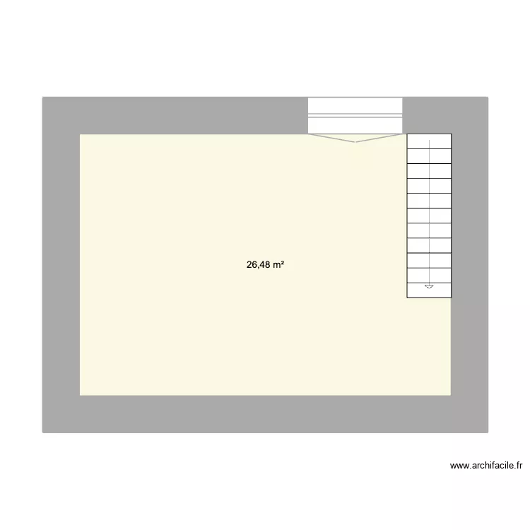 grangette. Plan de 1 et 26 m² grangette. Plan de 1 et 26 m²