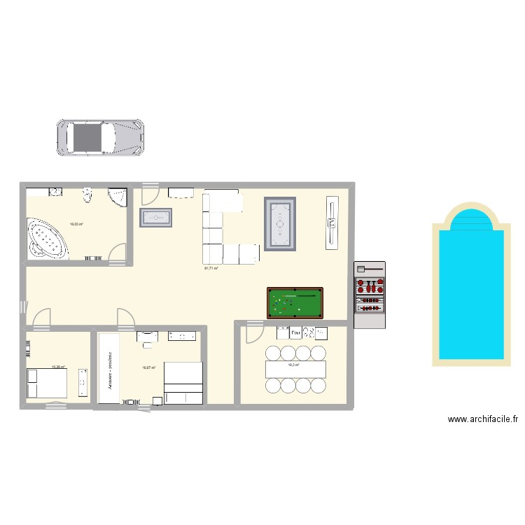 maison norah e tom. Plan de 0 pièce et 0 m2